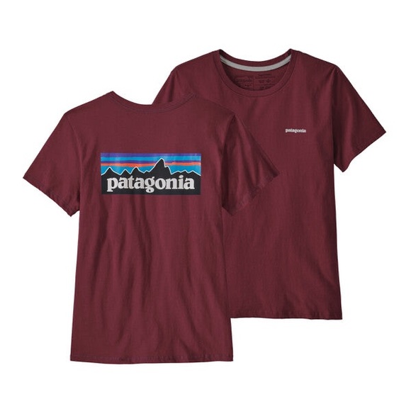 Patagonia regular fit P-6 logo Reponsibili-tee Crew Neck T-Shirt Size Small - Picture 2 of 7